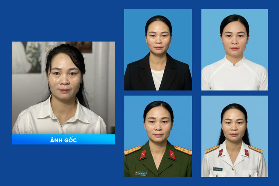 Tool làm ảnh thẻ - Thay mọi loại áo